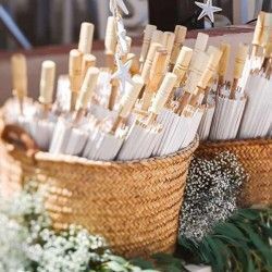 ♥ Parasol Bambú Boda