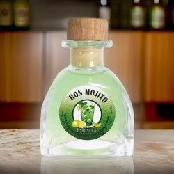 ♥ Botella Licor Mojito 50ML Boda