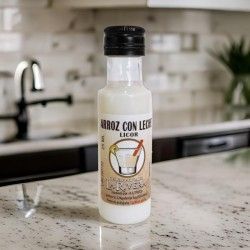 ♥ Botella Licor Arroz con Leche 25ML Boda