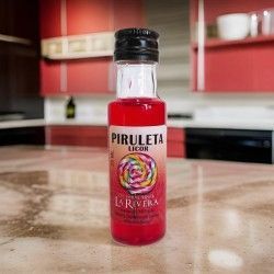 ♥ Botella Licor Piruleta 25ML Boda