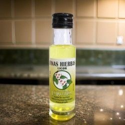 ♥ Botella Licor Finas Hierbas 25ML Boda