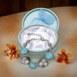 ♥ Pulsera Turquesa Boda