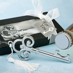 ♥ Abridor Llave Plateada Boda