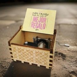 ♥ Caja Musical Frases Positivas Boda