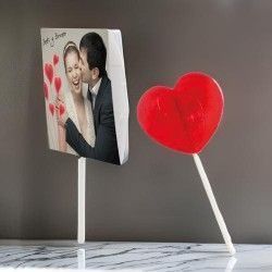 ♥ Piruletas Corazón Personalizadas Boda