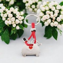 ♥ Llavero Recien Casados Boda