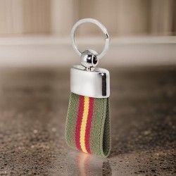 ♥ Llavero Bandera España Militar Boda