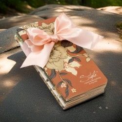 ♥ Set 4 Libreta Flores Boda